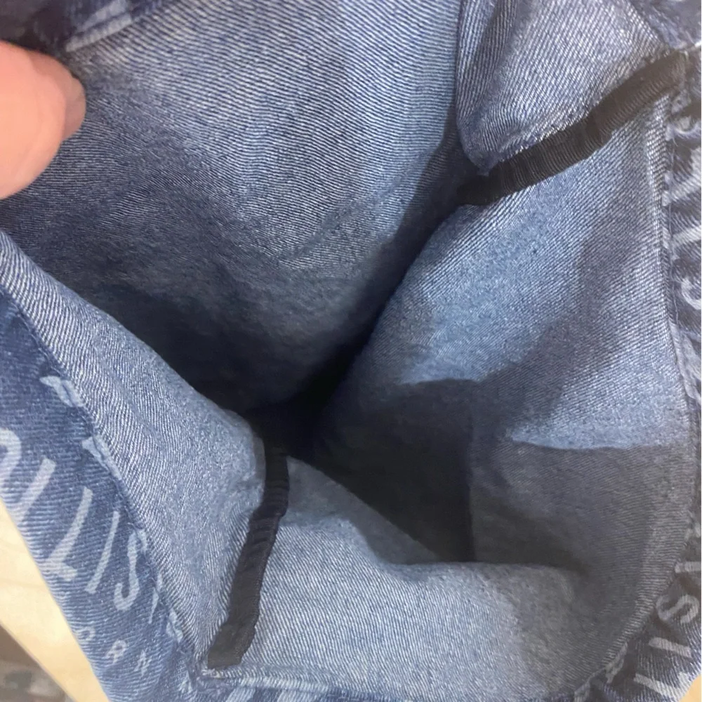 Hollister Denim Backpack Tote (OK)